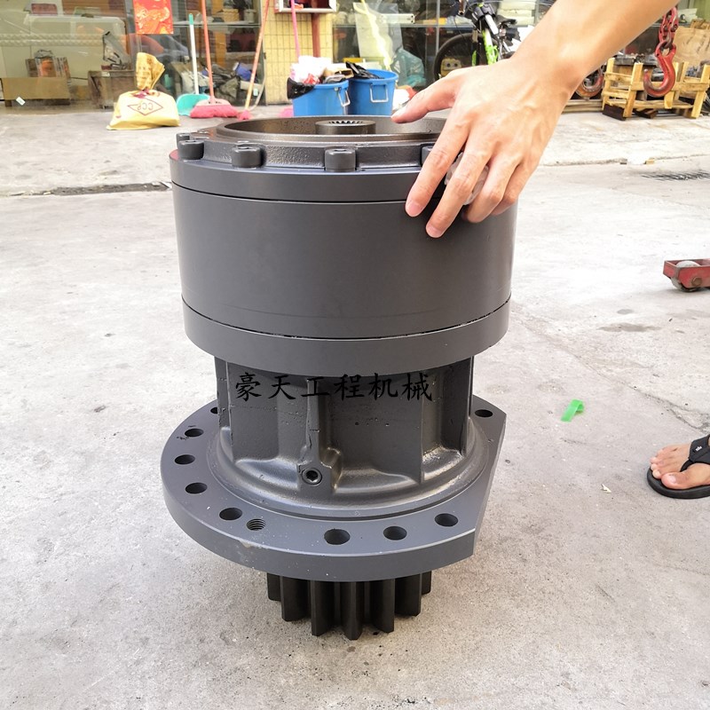 沃尔沃EC460B 480D回转马达牙箱总成旋转泵减速机齿轮箱立轴底座