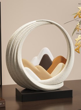 新中式时来运转摆件客厅电视x柜办公室轻奢高档装饰品乔迁新居礼