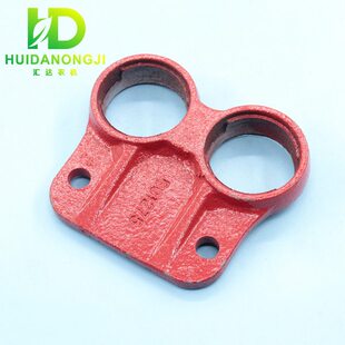 雷沃谷神三行四行玉米收割机3H2 4ER扒皮机配件双孔轴承座UC205座