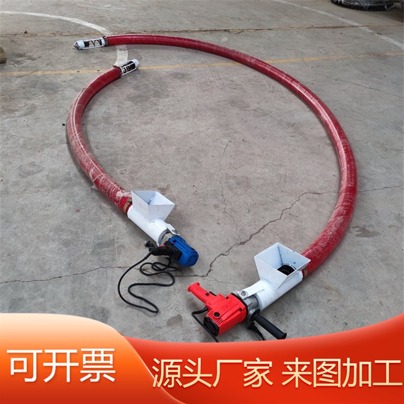 倒仓小型电动吸粮机 工地灰砂土抽料机 化工软管上料机