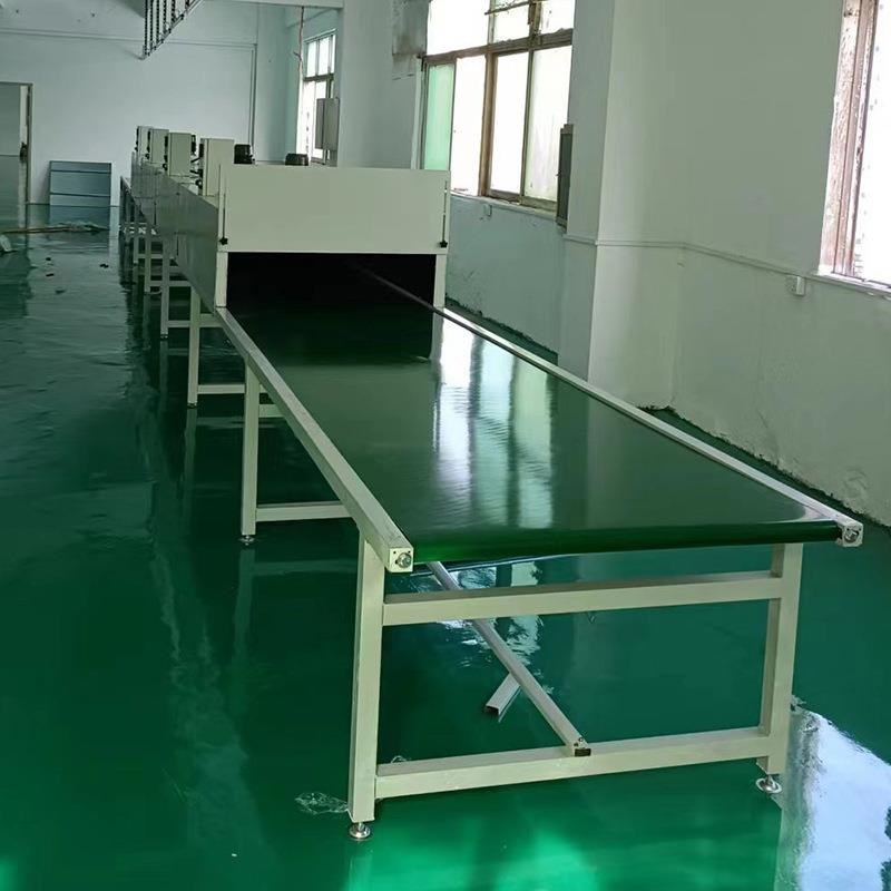 低温烘烤隧道炉烘干线五金喷涂高温烘道流水线网带烤箱输送线