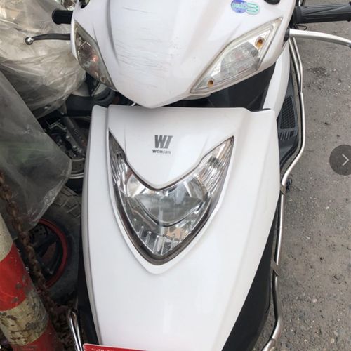 望江摩托车配件WJ125T-5D鹰爵前围面板头罩大灯全车塑件外壳