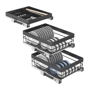 47深碗篮400小尺寸拉篮450抽屉式 350蔬果拉篮300窄柜拉拦500阻尼