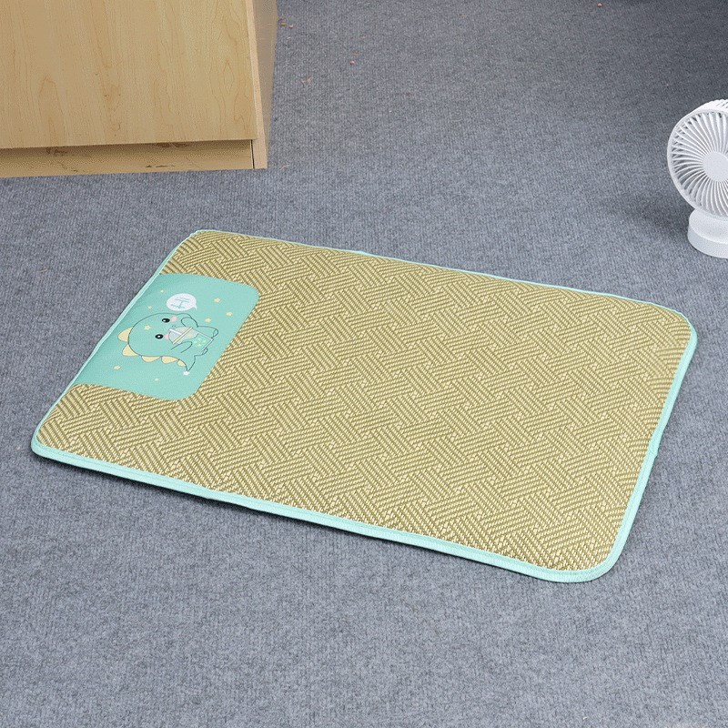 2023新款宠物凉席窝垫可爱卡通冰藤F可拆猫狗通用可拆洗凉席垫