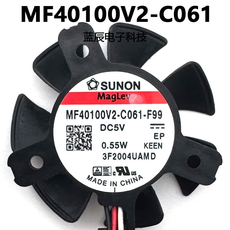MF40100V2-C061-F99 5V 0.55W直径36mm孔距26*26*20mm主板风扇
