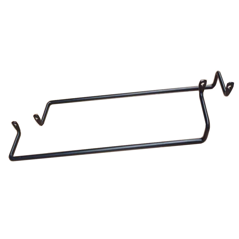 黑色柜门展示架色板架层板托连体架子色卡L架焊接展板钩免打孔磨