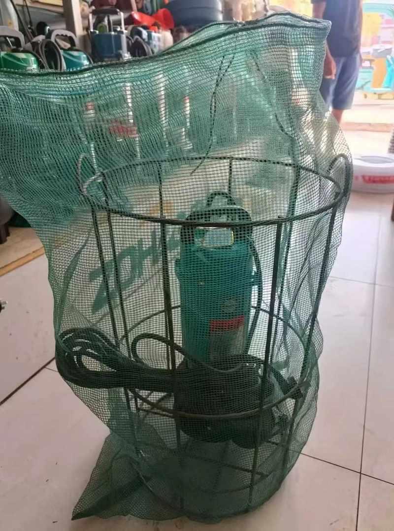 水泵牀包铁罩铁篓子1寸2u寸3寸4寸6J寸网罩潜水泵污水泵过滤笼子