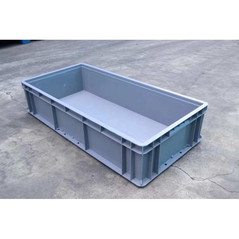 EU4816周转箱塑料物流运输筐长方形加厚工业收纳盒养龟养殖储物箱