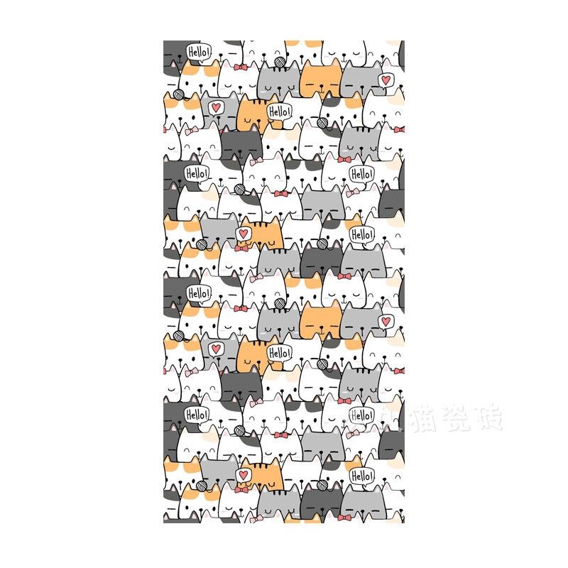 卡通瓷砖儿童房墙砖卧室卫生间y瓷片浴室微晶石艺术砖洗手间背景