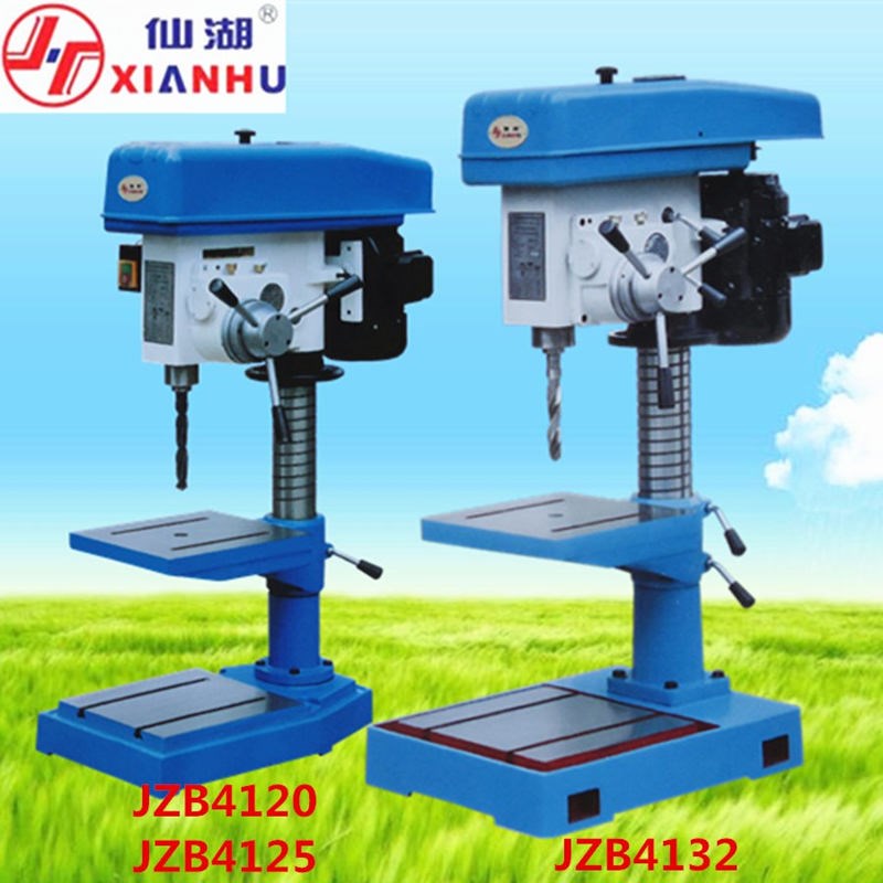 仙湖重型工业自动进刀台式钻床 JZB4120/25/32mm380V自动钻打孔机