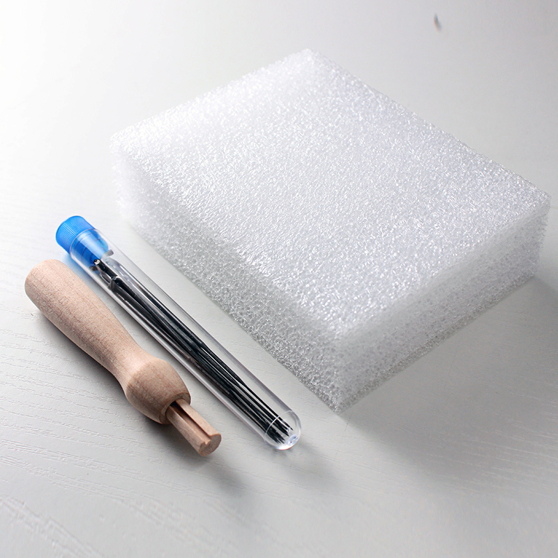 羊毛毡戳戳乐工具毛毡戳针毡毛玩偶针戳戳针村料套包手工羊毛