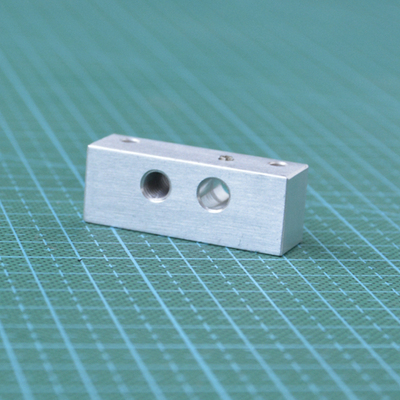 3D打印机配件 Makerbot 单/双挤出机喷头喉管固定块 铝块MK8