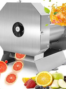 商用不锈钢电动果蔬切片机自动柠檬切片器蔬菜姜萝卜土豆片切片机