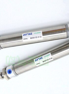 亚德客不锈钢迷你缸MA25X25X50X75X100X125X150X175X200SCA-U-CM