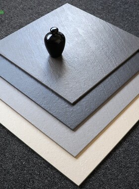 黑灰色通体砖户外仿砂岩瓷砖600*6D00仿古砖露台庭院凹凸防滑地砖