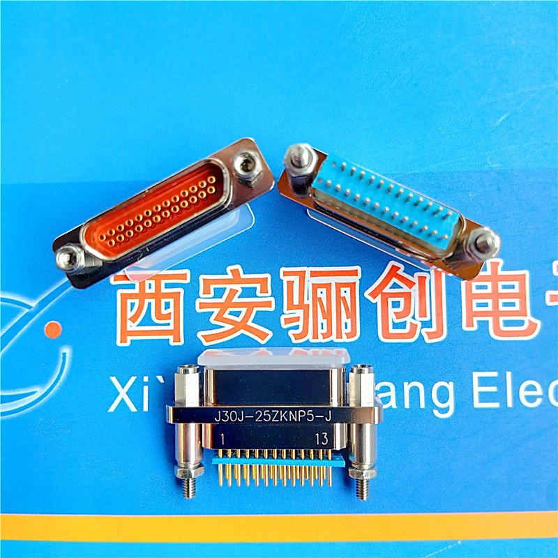 矩形连接器 J30J-25ZKN-J J30J-25ZKNP5-J 插座直插25芯 咨询信息