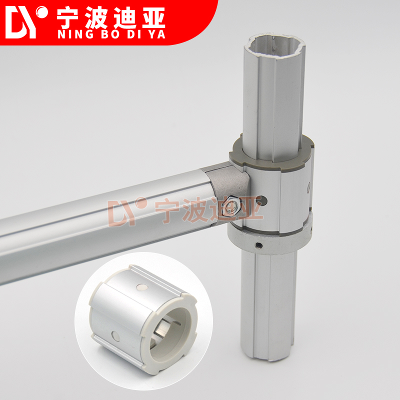 第三代精益管滑套滑动套管组件旋转直线移动配件内径28mm连接件