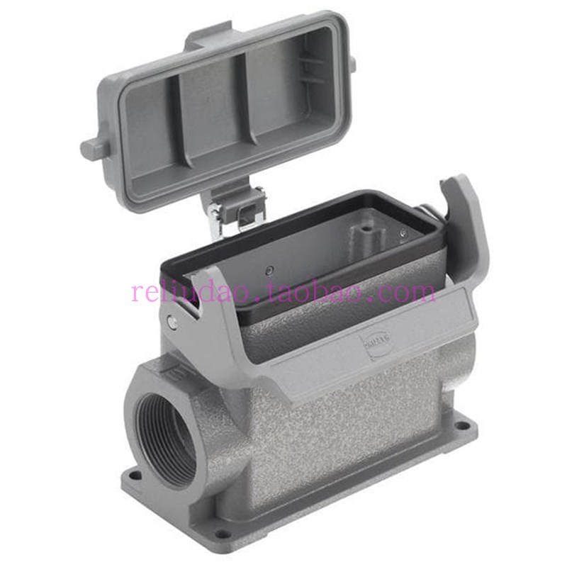 HARTING连接器09300160256表面安装底座 HAN-16B-ASG1-LB-K29原装