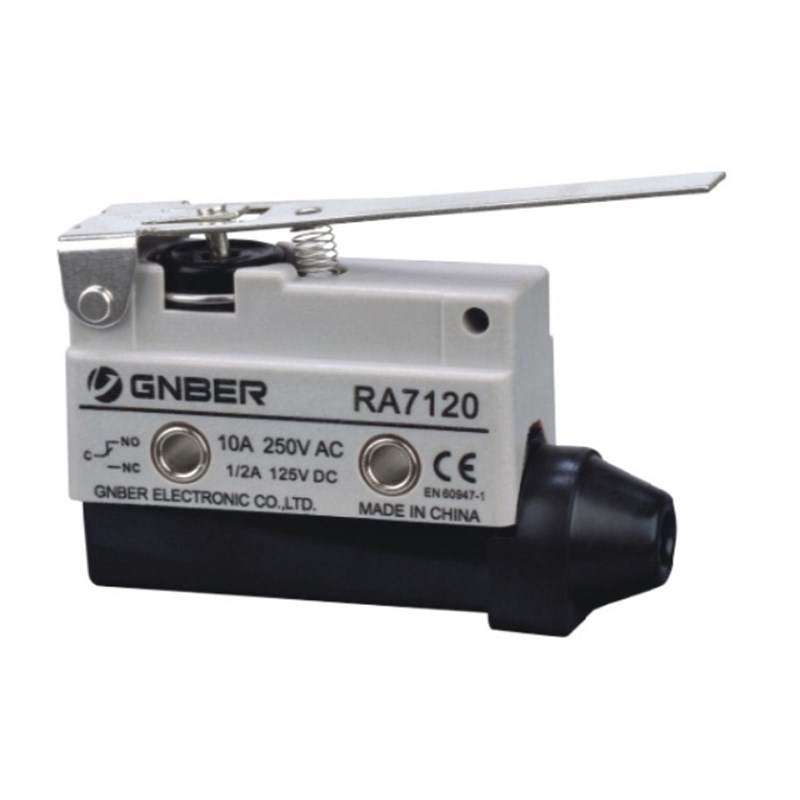 冈本GNBER 行程限位开关 RA-7120 长柄杠杆型