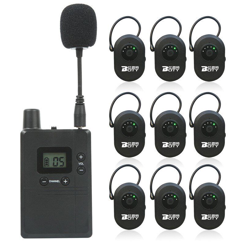 比西特无线讲解器导游讲解器政务接待企业博物馆参观讲解器一对多