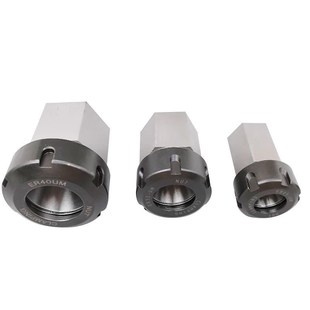 四方套六方套ER25 40UM夹具可替代卡盘延长杆高精度四六方体柄