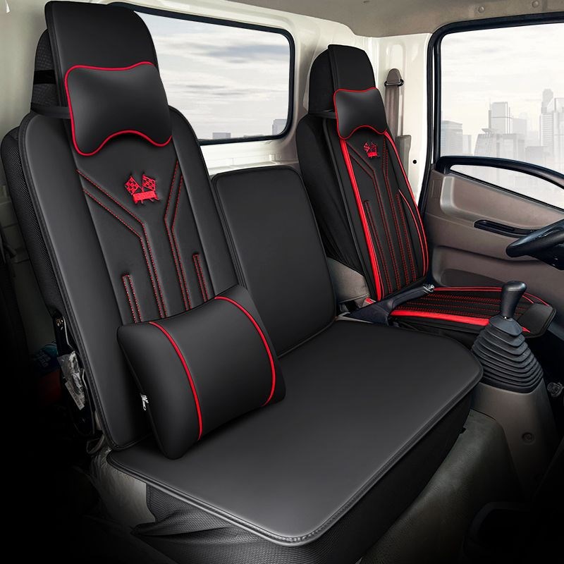 江淮骏铃V3V5V6E3E5康铃H3H6J6宽体4米2单排厢式低卡货车座套坐垫