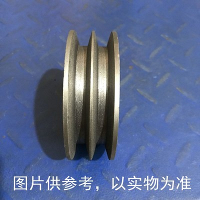 a型电机带轮单槽铸铁皮带盘二槽双槽2a皮带轮a2型双槽电机轮铸铁