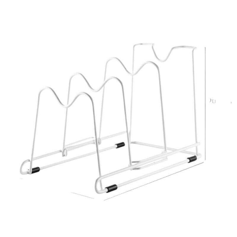 纳川多功能锅盖餐具收纳架 厨房可调节菜板砧板案板平板锅置物架