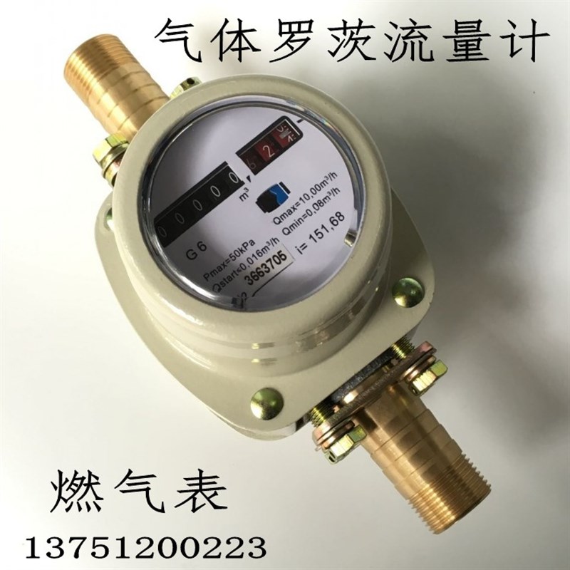 气体罗茨流量计腰轮流量表计量表天然气液化汽表一寸