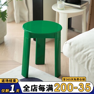 【Unicafurn】中古小圆凳北欧ins家用客厅现代简约创意设计师矮凳