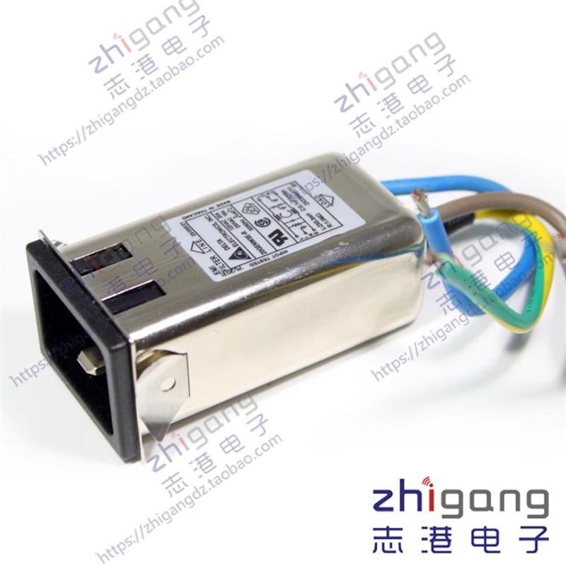 台湾DELTA滤波器 功放机箱滤波器AC电源滤波器IEC插座式 20A 250V