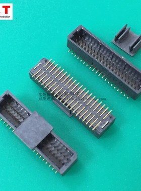 恩得利3760K-F40Y-M1L原装SHD 1.0 2*20P接口40P立式贴片有定位柱