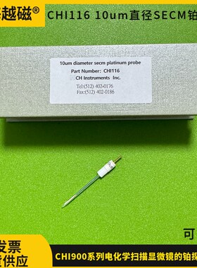 CHI900系列电化学扫描显微镜的铂探头 CHI116 10um直径SECM铂探头