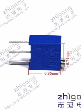 3266电位器 电阻 原装BOURNS可调电位器50K欧503型3266ay001503