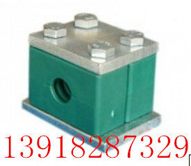 液压管夹 船用管夹 管卡 油管管夹 固定架 电缆 重型双排塑料管夹