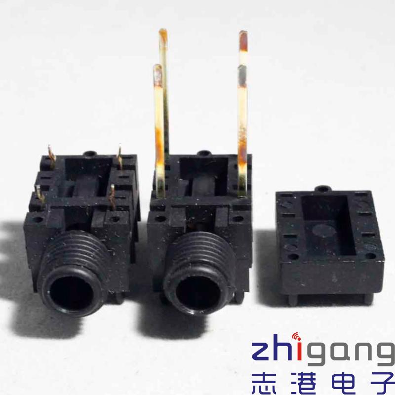 6.35双声道母座双联插座双层话筒插座话筒音频面板座信号连接器