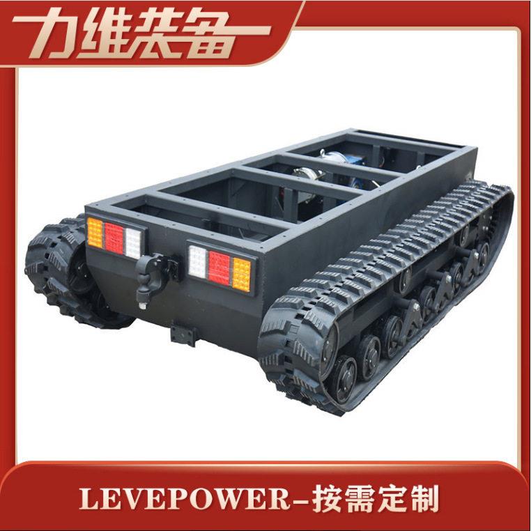 长期供应工程橡胶履带底盘小型橡胶履带底盘柴油机履带底盘