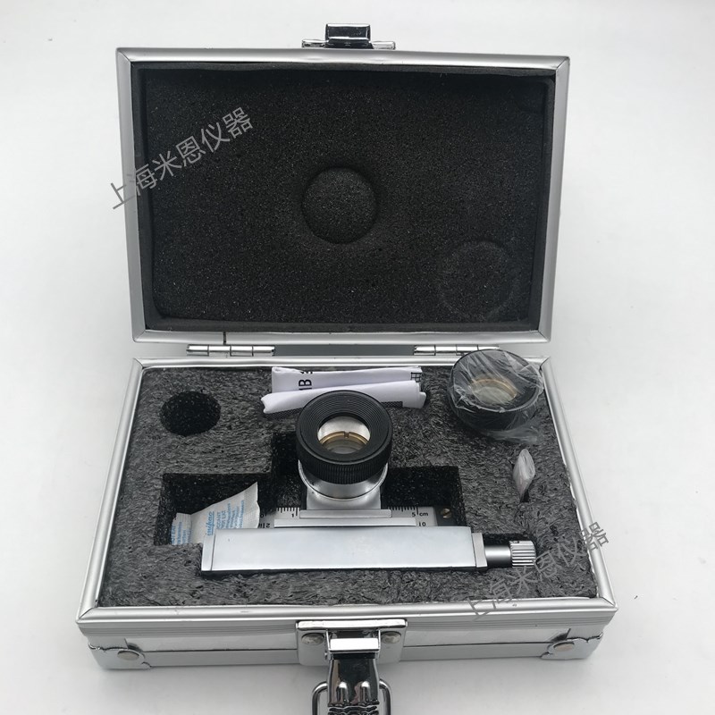 Y511B织物密度分析镜移动式纬密镜面料照布镜双镜头密度测试