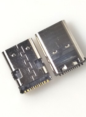 TYPE C 16pin板上卧贴母座加长款L=12.0mm
