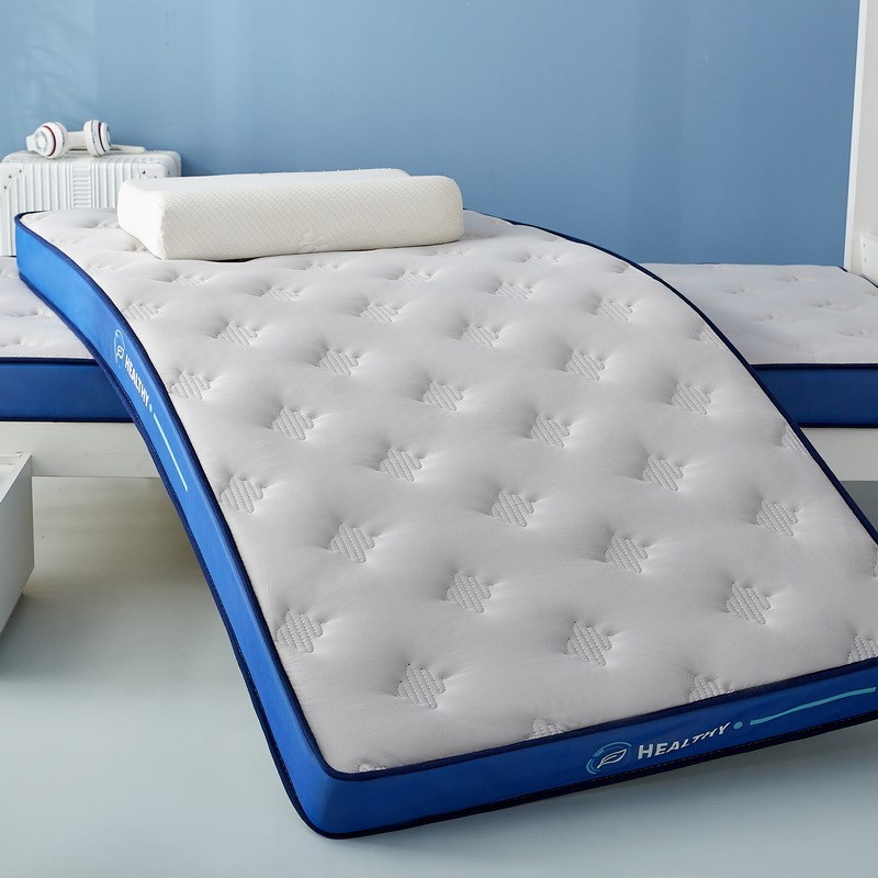 学生宿舍乳胶记忆棉立体床垫A类牛奶丝海绵软垫S家用床褥垫可折叠
