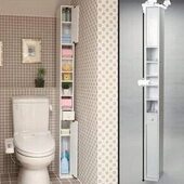 浴室边柜卫生间墙角柜收纳储物柜角柜转角置物柜客厅三角柜拐角柜