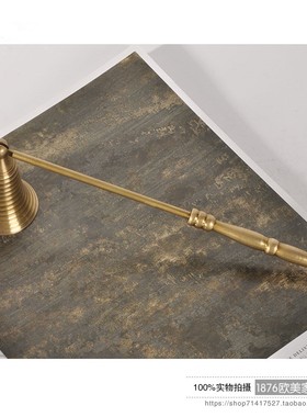 印度进口b黄铜灭烛工具香薰蜡烛灭烛罩灭烛罩北欧样板间软装摆件