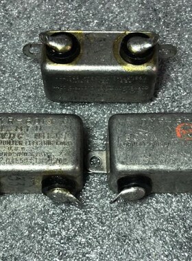 古董美国CORNELL-DUBILIER 0.1UF 600V 铜壳 胆机耦合油浸电容