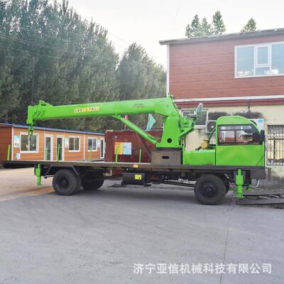四不像随车吊 农用车改装吊机 山区吊运一体履带车 拉钢筋随车吊