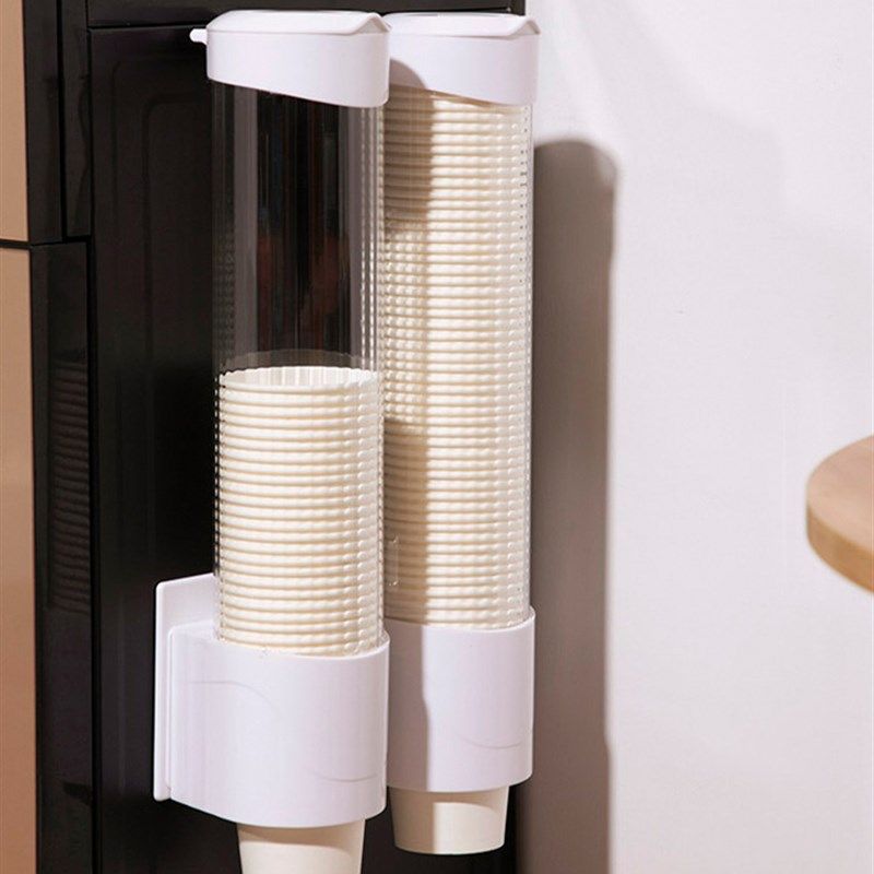 T9J54050.贴壁式纸杯存取架一次性纸杯架防尘饮水机自动取杯器 盒,家庭/个人清洁工具,杯架,淘宝优惠券,粉丝福利购,淘宝优惠卷