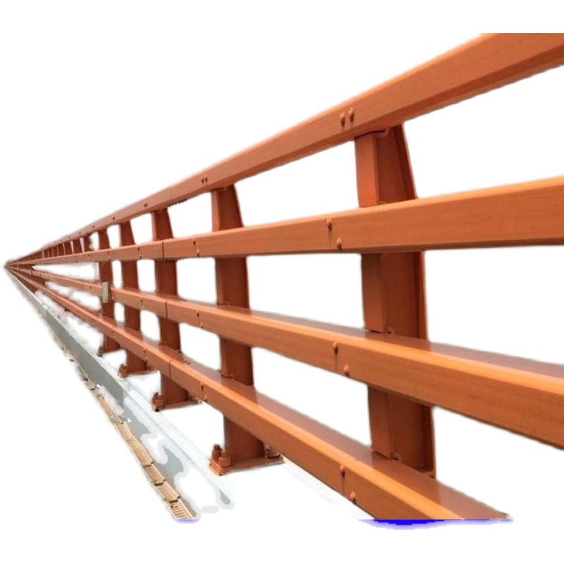 桥梁防撞护栏不锈钢防撞护栏立柱景观河道围栏天桥防护隔离栏杆