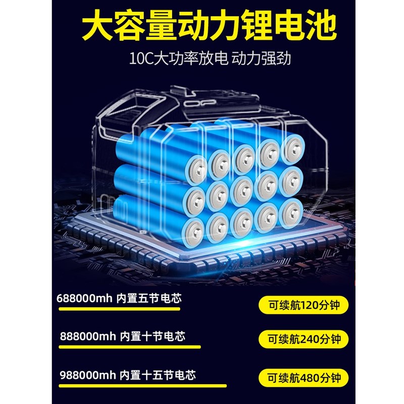 速发销新升级无刷电动起子u大扭力锂电充电扳手冲击汽修架子工套