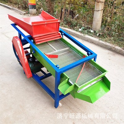 全自动粮食筛选机 稻谷小D麦筛选机 直线震动筛选机