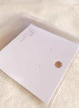 自封袋饰品透明粘口袋OPPw自粘袋可打孔塑料包装袋10丝厚可定制