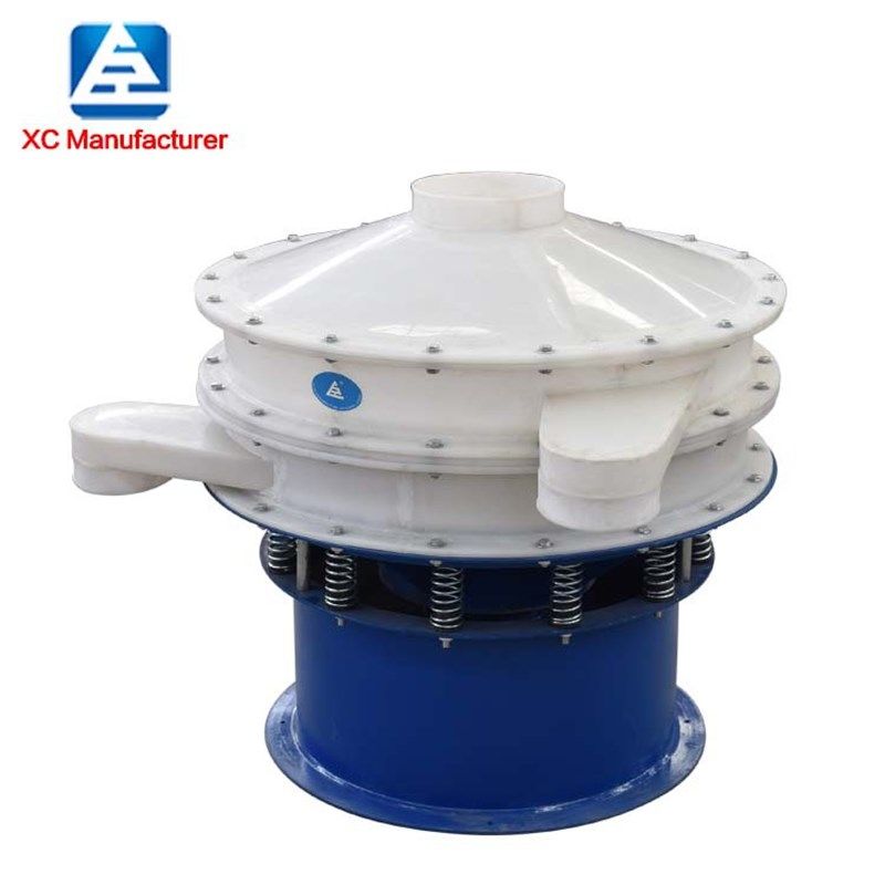 长期供应防腐蚀振动塑料筛 小号磷酸盐筛选机 锂物料散热款震动筛